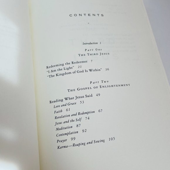 The Third Jesus The Christ We Cannot Ignore Hardcover Deepak Chopra 2008 - Picture 3 of 6